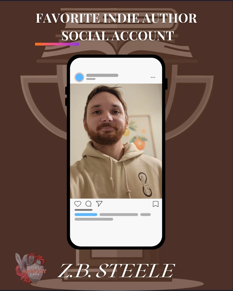 favorite-indie-author-social-account winner: Z.B. Steele