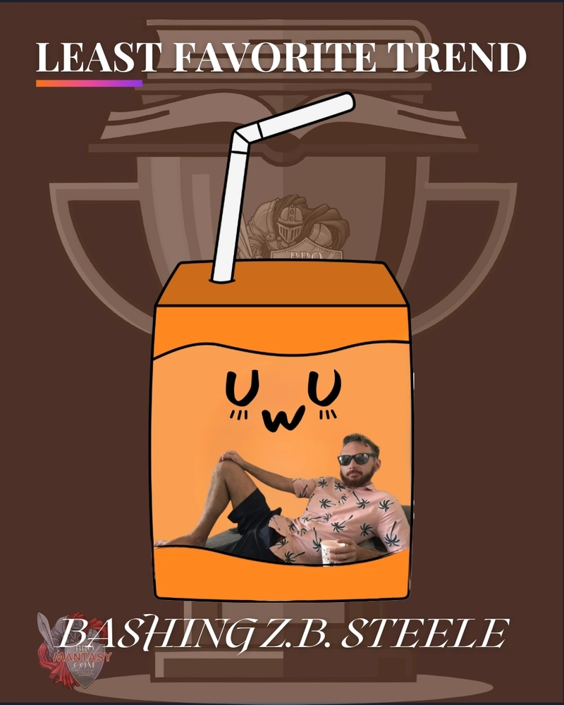 least-favorite-trend-of-the-year winner: Bashing Z.B. Steele