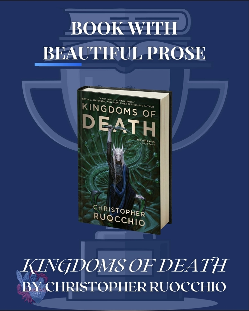 book-with-beautiful-prose winner: Kingdoms of Death