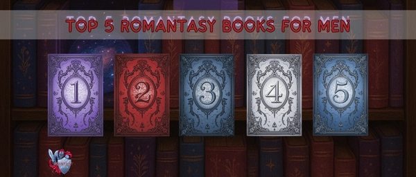 Cover for Best Romantasy Books for Men: Top 5 Fantasy-Forward Picks