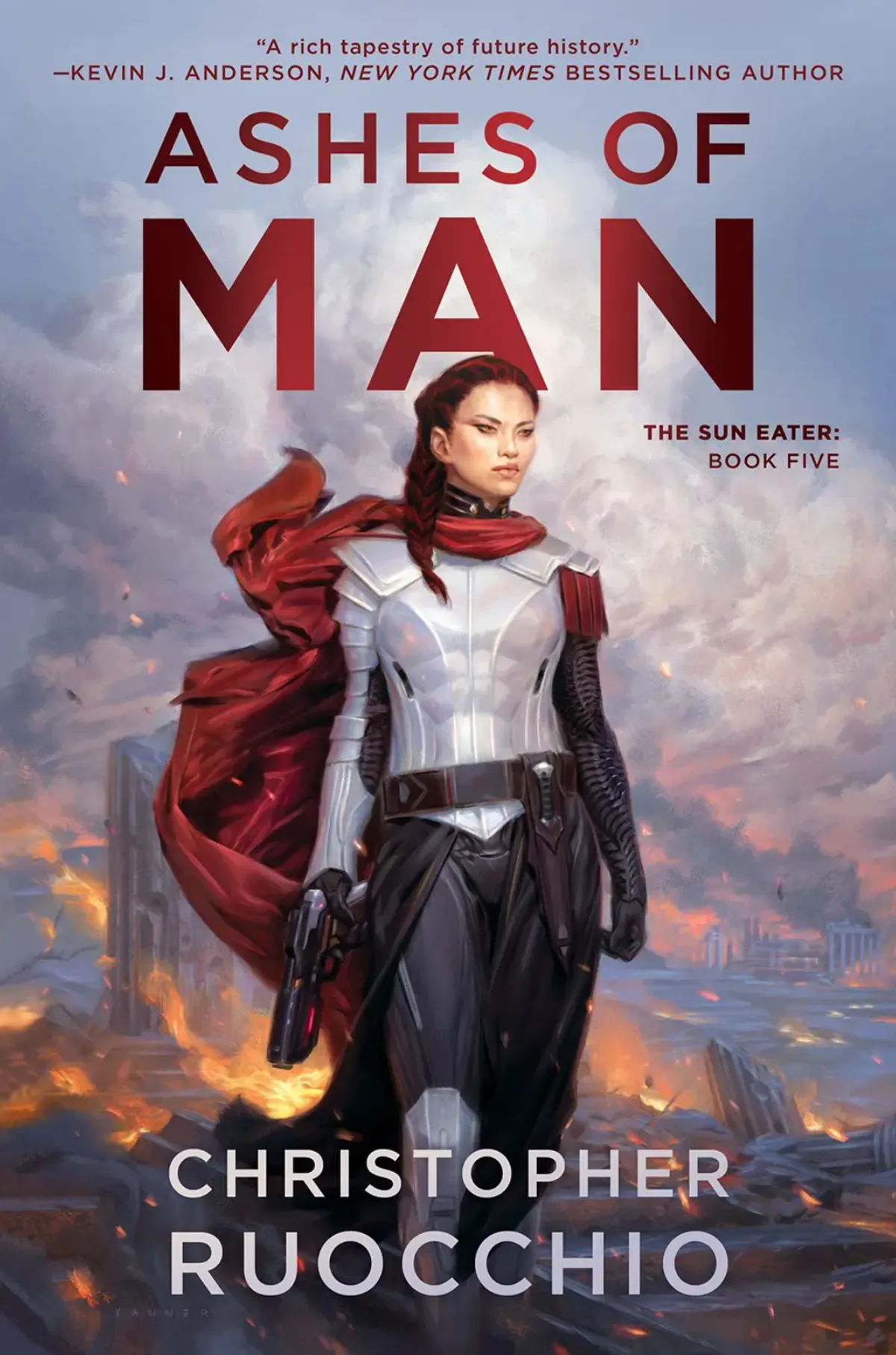 Cover for Ashes of Man by Christopher Ruocchio