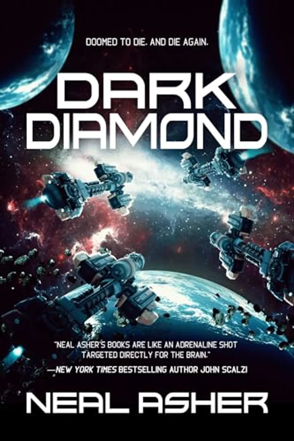 Cover for Dark Diamond by Neal Asher