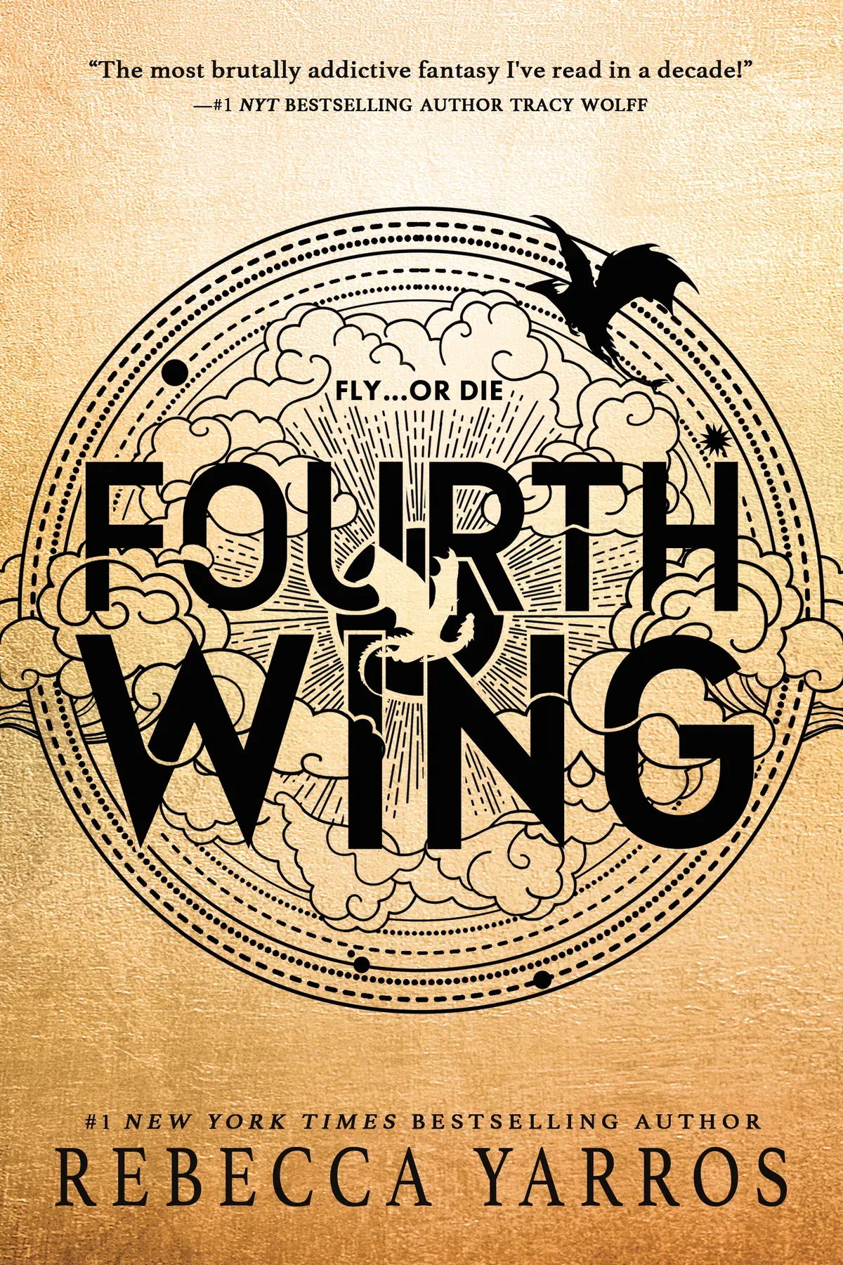 Cover for Fourth Wing by Rebecca Yarros