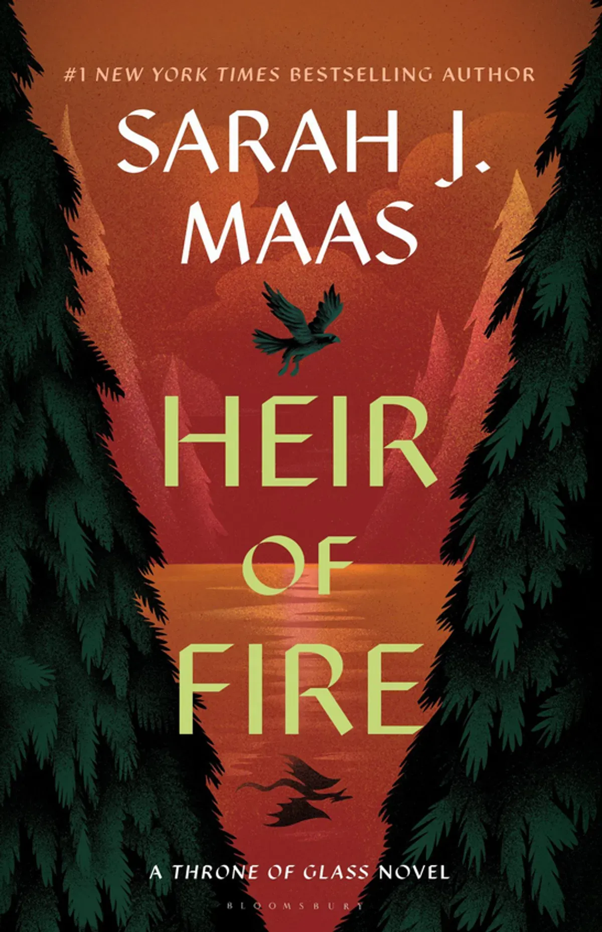 Cover for Heir of Fire by Sarah J. Maas