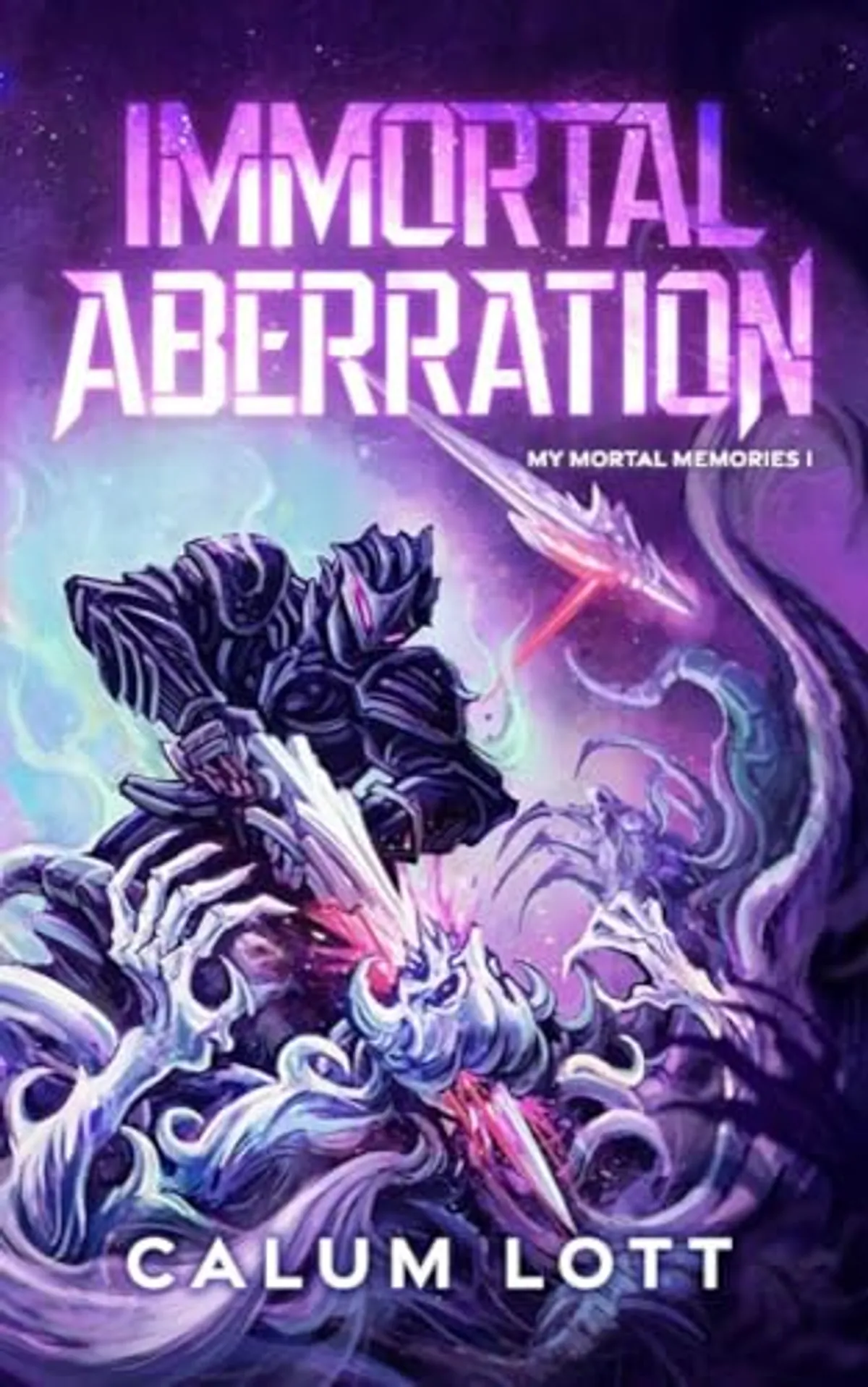 Cover for Immortal Aberration by Calum Lott