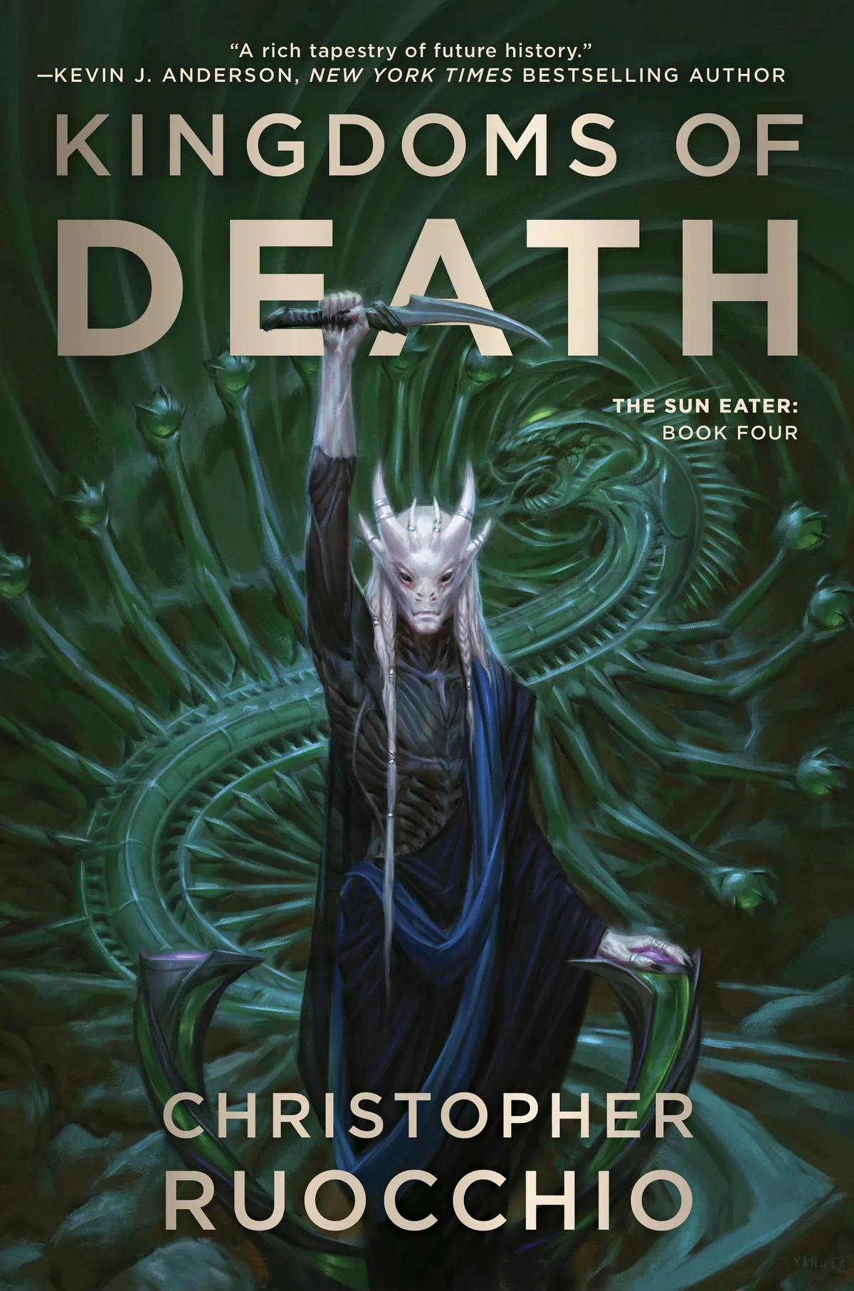 Cover for Kingdoms of Death by Christopher Ruocchio
