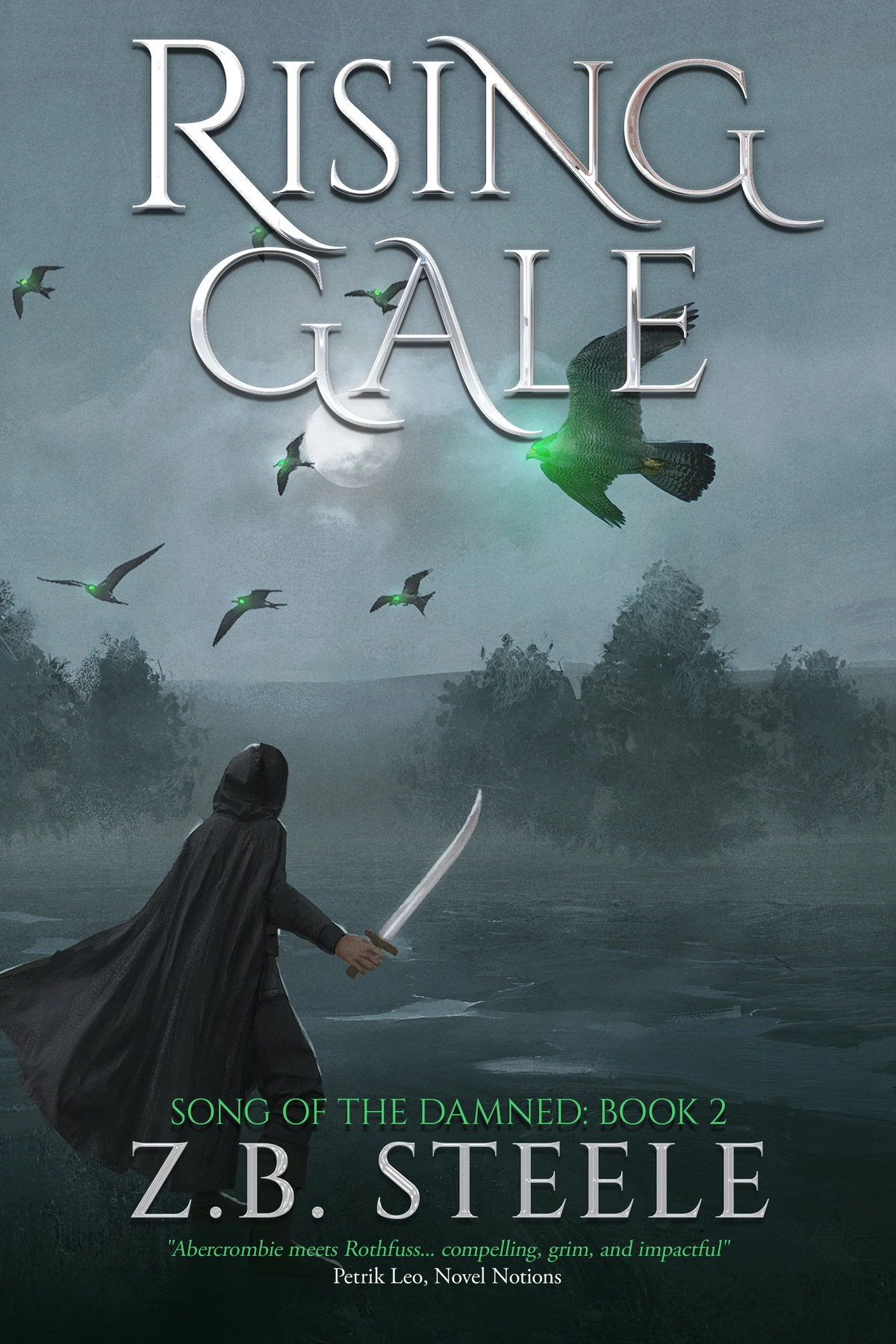 Rising Gale by Z.B. Steele cover