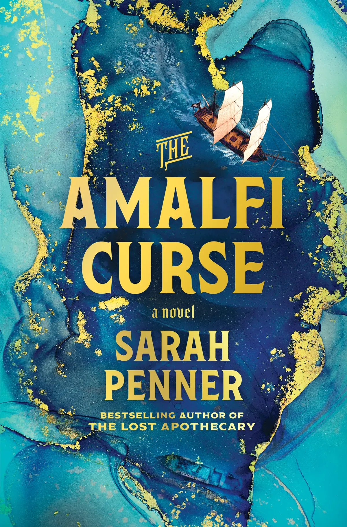 Cover for The Amalfi Curse by Sarah Penner